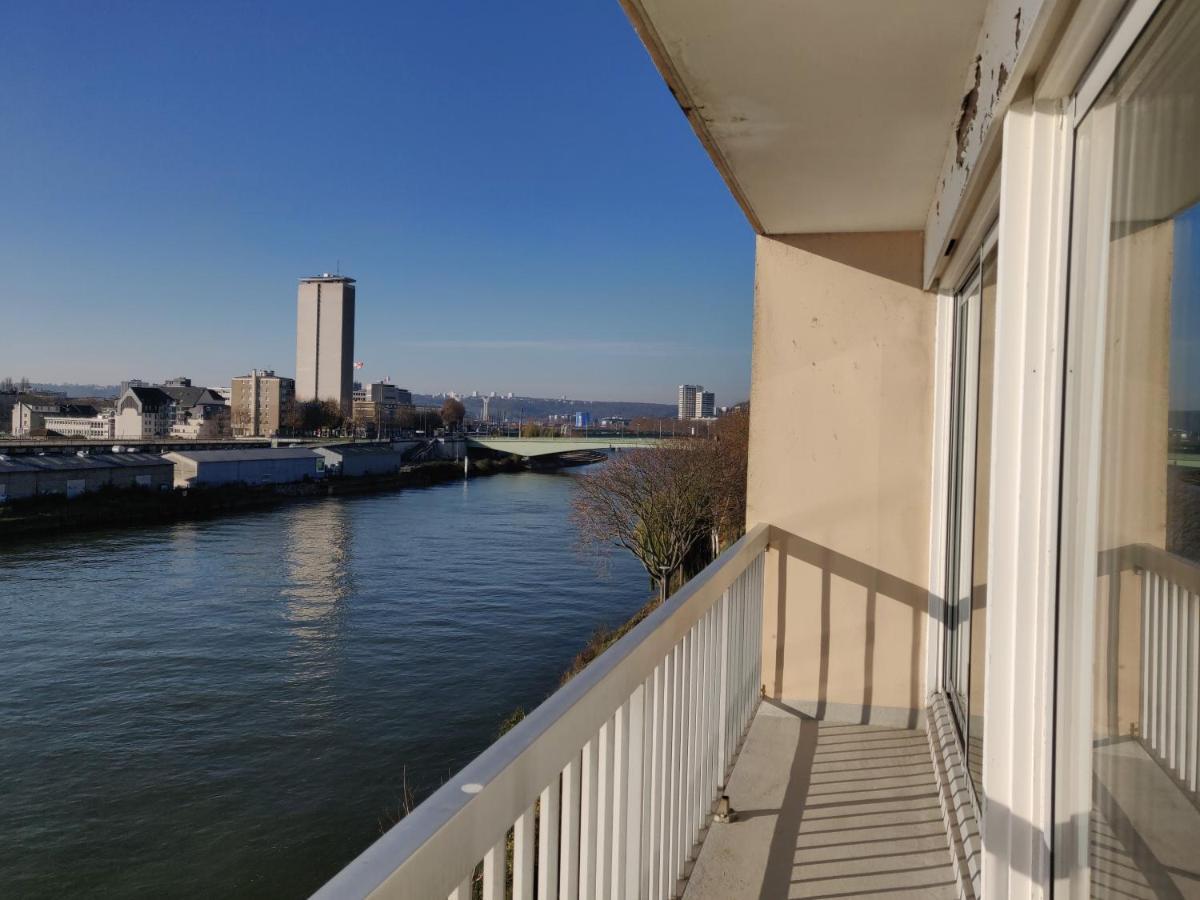 Ferienwohnung Rouen Vue Cathedrale Exterior foto